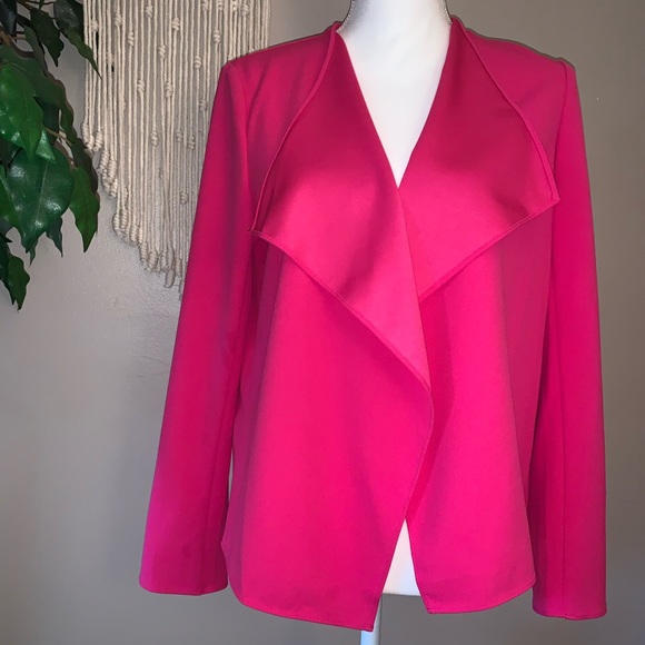 NWT Nine West Pink Open Jacket, Size XS - Picture 7 of 7